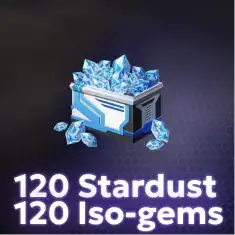 120 Stardust + 120 Iso-gems